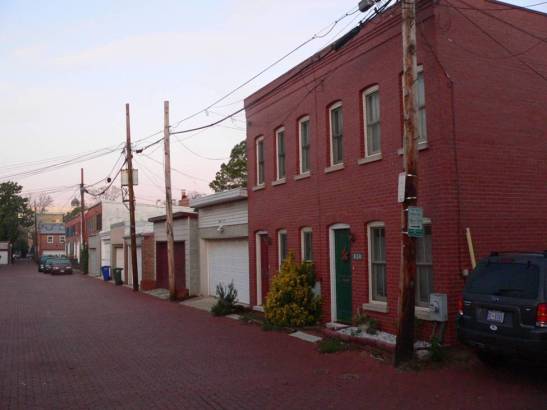 A recent photograph of Browns Court