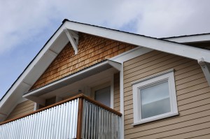 exterior finish of Stephen Williams' ADU