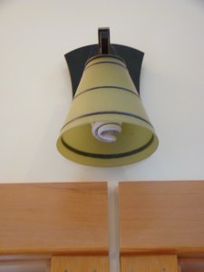 the light fixtures were a $5 ReBuilding Center find