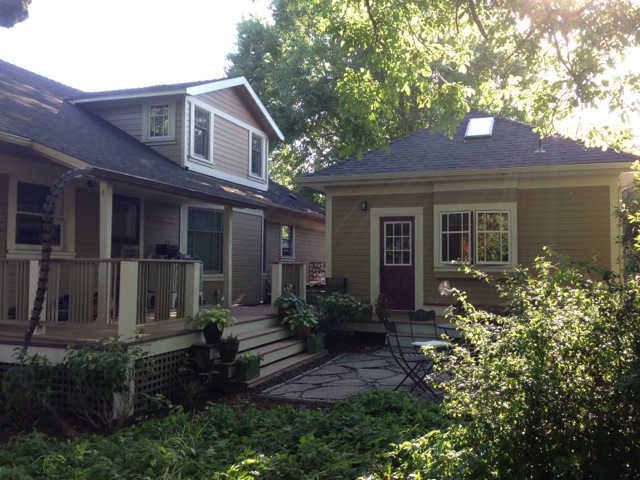 Portland OR ADU garden cottage