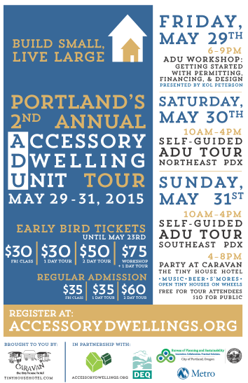 ADU Tour Flyer, Spring 2015ADU Tour Flyer, Spring 2015