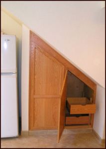 Allen-Shelly ADU Angled Cupboards Under Stairs