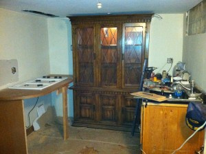 Lonstron ADU Curio Cabinet Before